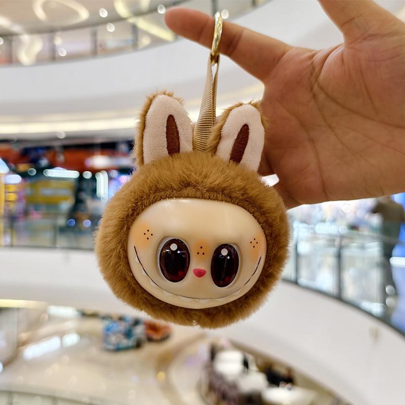 1Pc Plush Cute Plush Pendant Internet Celebrity PP Cotton Collectible Toy Labubu Pendant