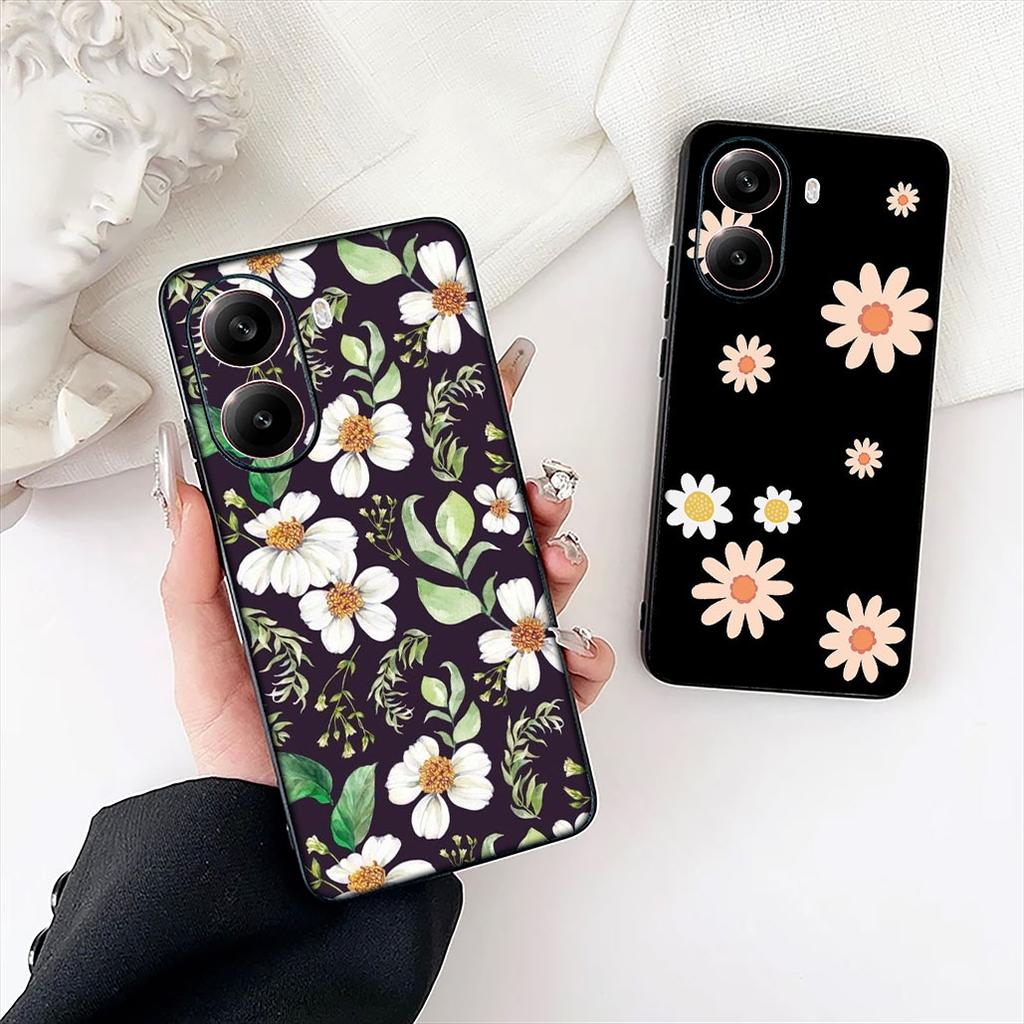 Fashion Fresh Little Daisy Flower for Motorola Moto Edge 50 30 Fusion 40 NEO Ultra Pro G22 G23 G20 G35 G84 G13 G53 Phone Case