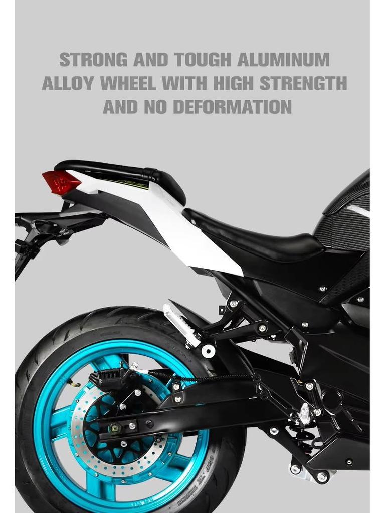 Foreign Trade R3 High-Speed Electric Sports Motorcycle: 72V, High Power, Racing Style, Long Endurance, Low-Profile Design