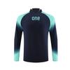 Unisex Autumn-Winter Football Training Half-Zip Jacket & Jersey Set