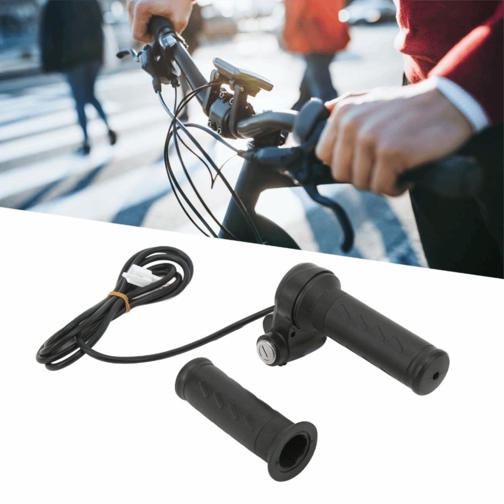 5 Wires Electric Scooters Throttle With Keys Twist Throttle Grip Handlebar Accessories