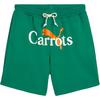 X Carrots Collaboration Fashion Loose Fit Drawstring Casual Shorts Men Shorts Archive-Green 627447-86