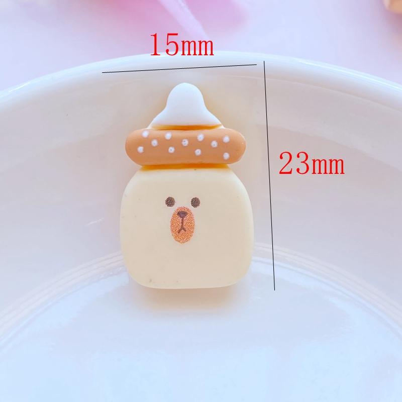 20 Stück Neue Süße Harz Mini Gemischte Cartoon Eiscreme Serie Flache Rückseite Cabochon Scrapbook Kawaii DIY Verzierungen Zubehör L52
