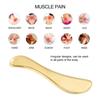 Brass Scraping Board Massager Fascia Acupoint Massage Muscle Pain Relief Gua Sha Tool