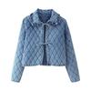 Autumn/Winter Hot-Selling Quilted Denim Jacket