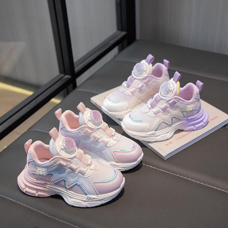 2026 New Spring & Autumn Girls' Sports Running & Twisting Shoes
