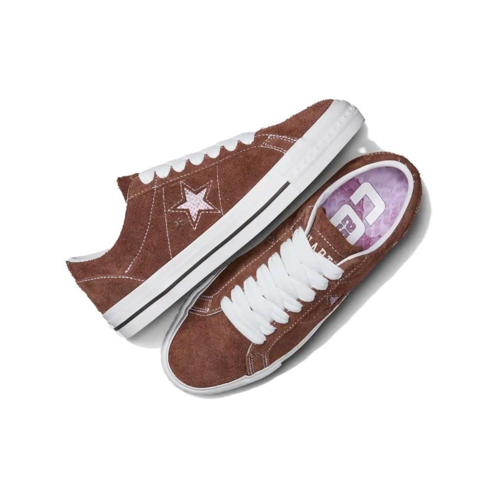 Quartersnacks X Converse One Star Pro Low Dark Clove Men Sneakers Brown White Cherry A09554C