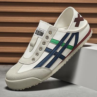 Modische Herren Freizeitschuhe Leichte Stoff-Sneaker Outdoor Laufen Bequeme Sportschuhe zum Gehen Atmungsaktive Jogging-Schuhe