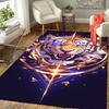 1pc Brave Tiger Print, Design Indoor Area Rug - Soft, Anti-Slip, and Durable Gaming Room Decor for Bedroom