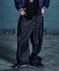 Nodeu Wide Baggy Denim Pants (Indigo Blue)