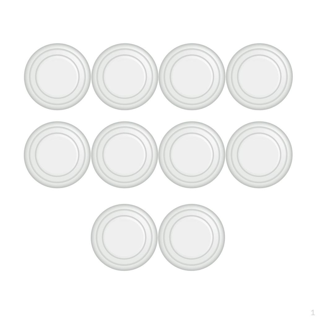 10 Pieces Car Door Anti Collision Gasket Universal Protection Silicone Pad Noise Reduction