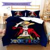 Luffy D 3pcs Bedding Set, Digital Printed Duvet Cover, No Insert, Kids Gift, Large Size -HYQ53