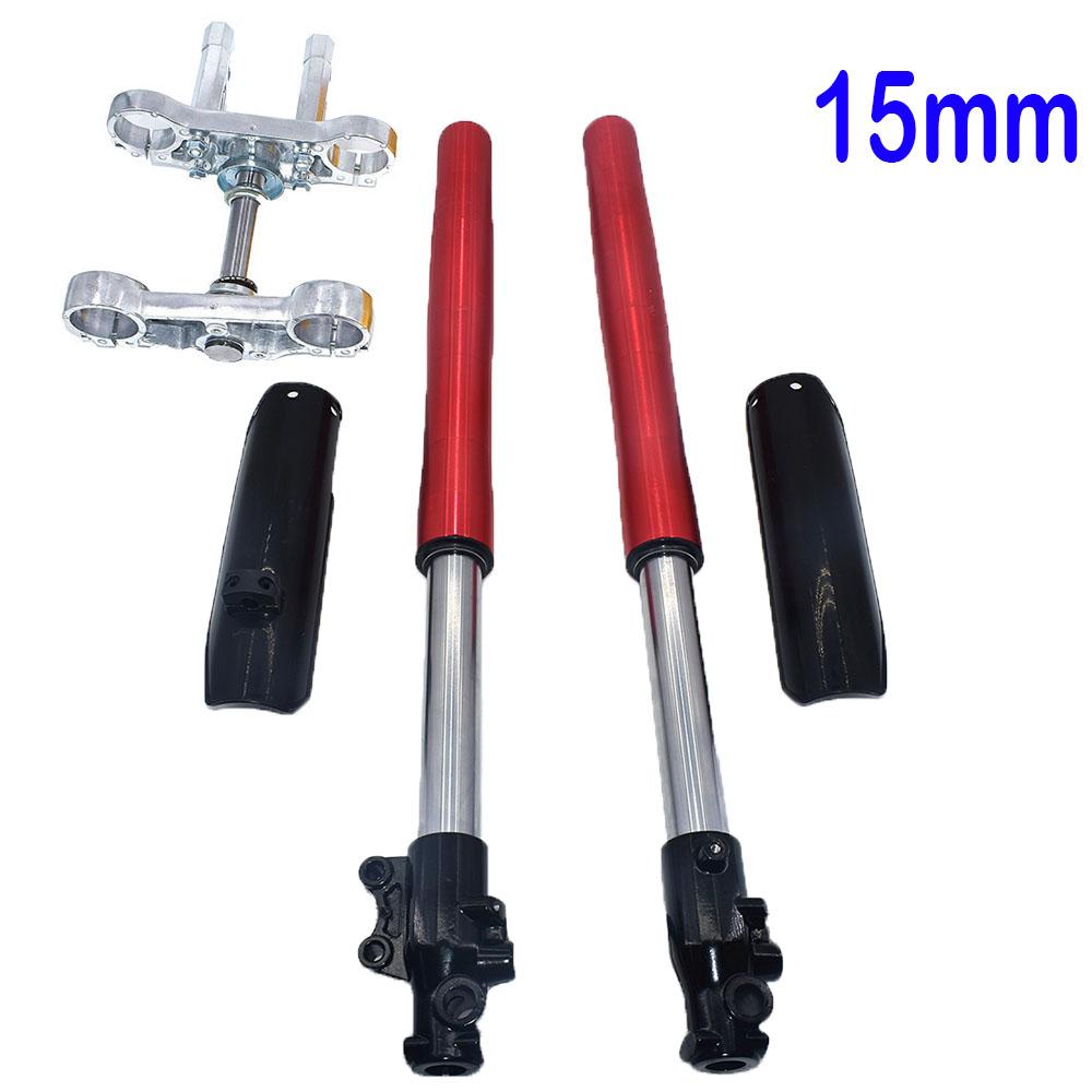 710MM Front Inverted Fork Shock Absorption 45MM/48MM with Device Upper and Lower Plate for Chinese Dirt Pit Bike CRF KLX