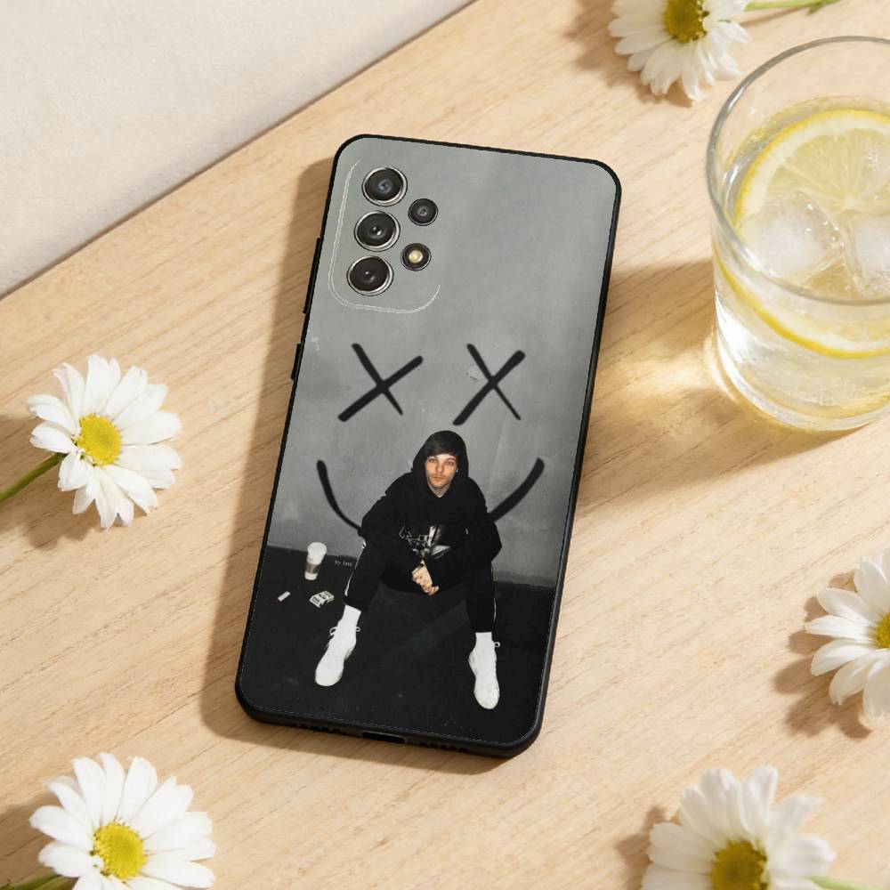 T-Tomlinson Brit Pop Style Phone Case For Samsung S25,S24,S21,S22,S23,S30,Ultra,S20,Plus,Soft Black Shell