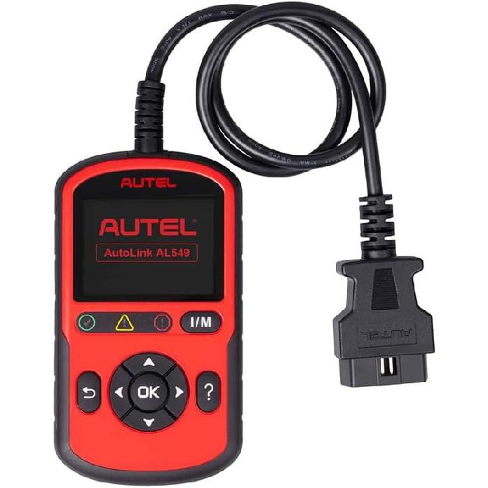 Autel OBD2 Scanner AutoLink AL549(Upgraded Ver. Of AL519)Code Reader With AutoVin, Read/Erase DTCs For ABS, Universal Car Battery Test,OBDII Scan AL549-001