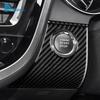 Real Soft Carbon Fiber For Toyota Camry 2018      2024 LHD RHD Car ignition Start Button Frame Interior Trim