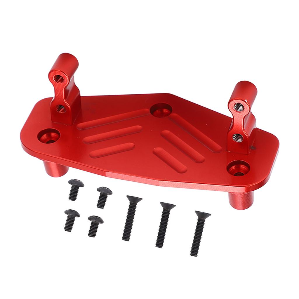 Aluminum Alloy Steering Servo Mount Bracket Base for 1 8 Losi LMT Truck Modification PartsRed