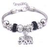 Papa snap Women Bracelet Colorful Crystal Charm Bracelet for Women DIY Beads Bracelets & Bangles Jewelry Gift