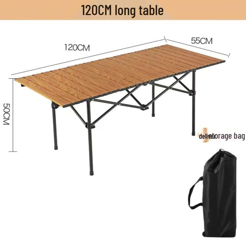 ZISIZ Portable Outdoor Folding Camping Table