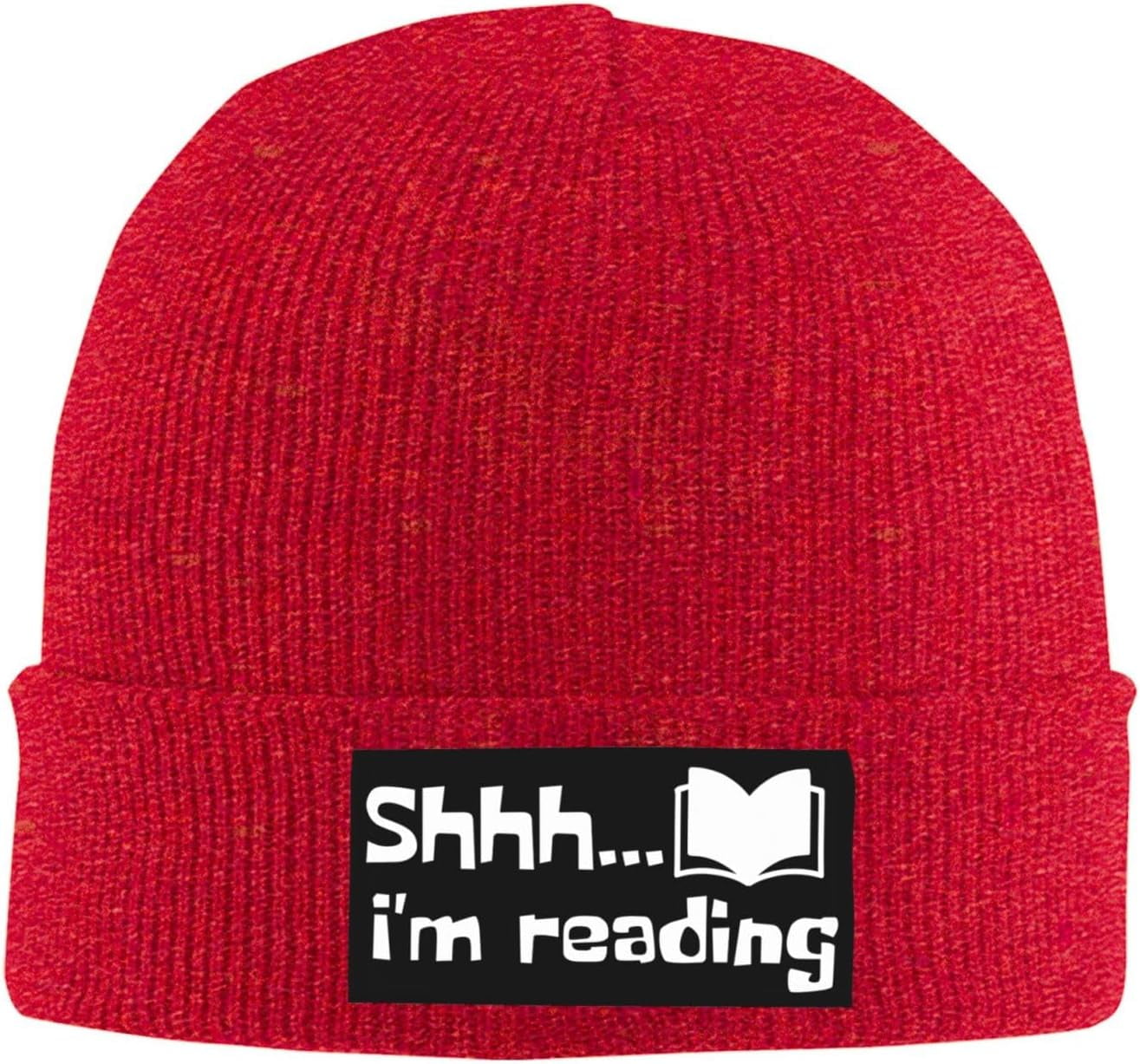 Im Reading HAT For Book Lover Funny Saying Beanie Cap Knit Hat