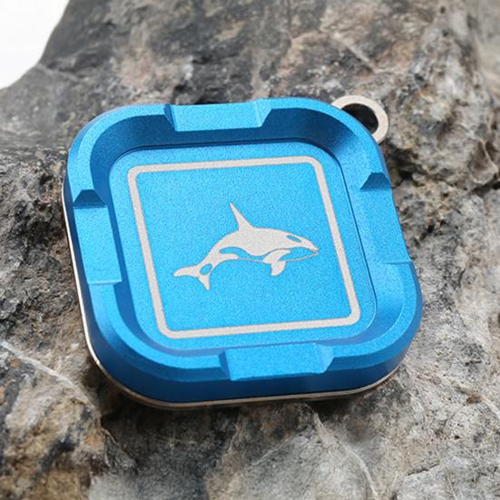 Magnetic Fly Patch Fishing Accessories Anodized Surface Strong Magnetic Force Compact Design Portable Fishing Tackle Tool