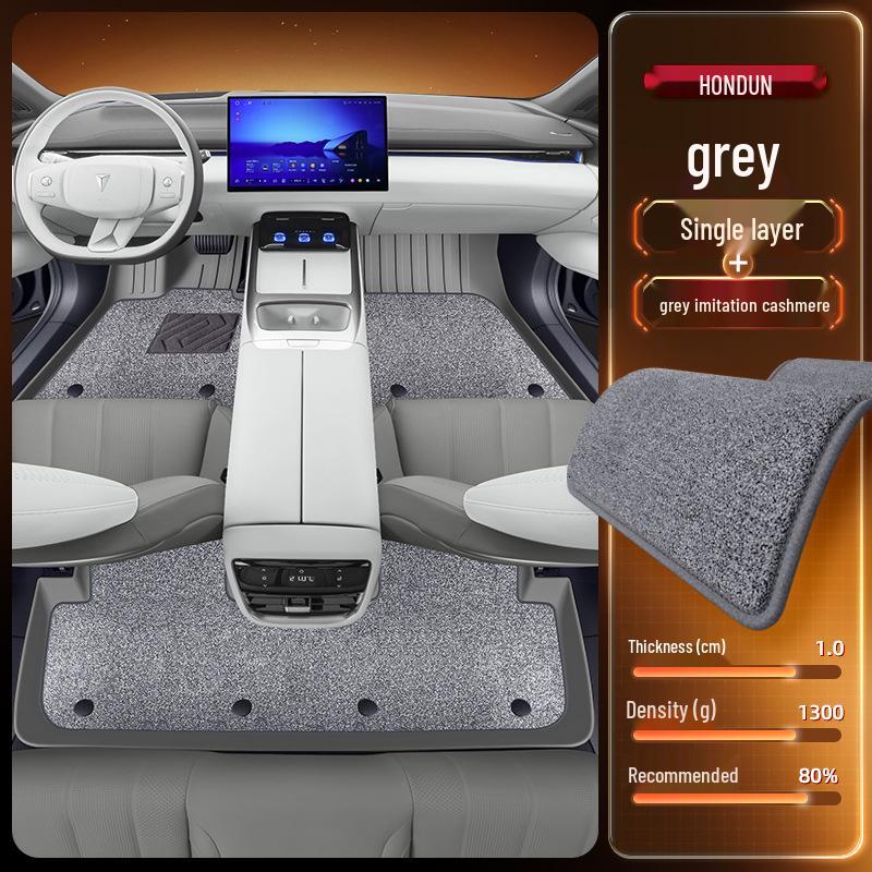 Deep Blue L07 TPE2025 5-Seater Car Floor Mat Set - Interior Carpet Accessories