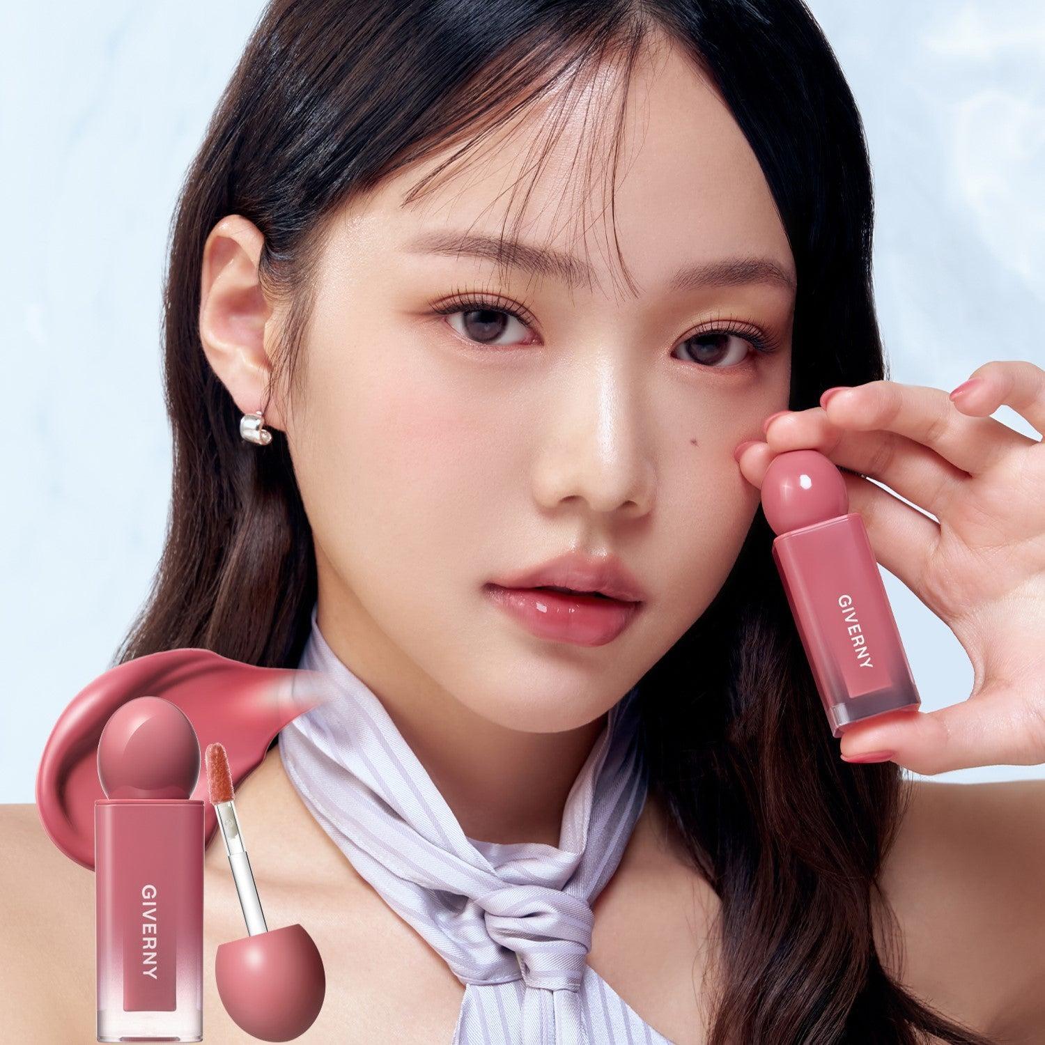 

[GIVERNY] Dewy Lip Glaze (6 Colors) 4.9g 01 Muted Peach