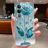 Case For OnePlus ACE 3V 2V Flower Butterfly Phone Capa OnePlus ACE3V ACE2V Funda Coque Soft Silicone Transparent TPU Jelly Cover