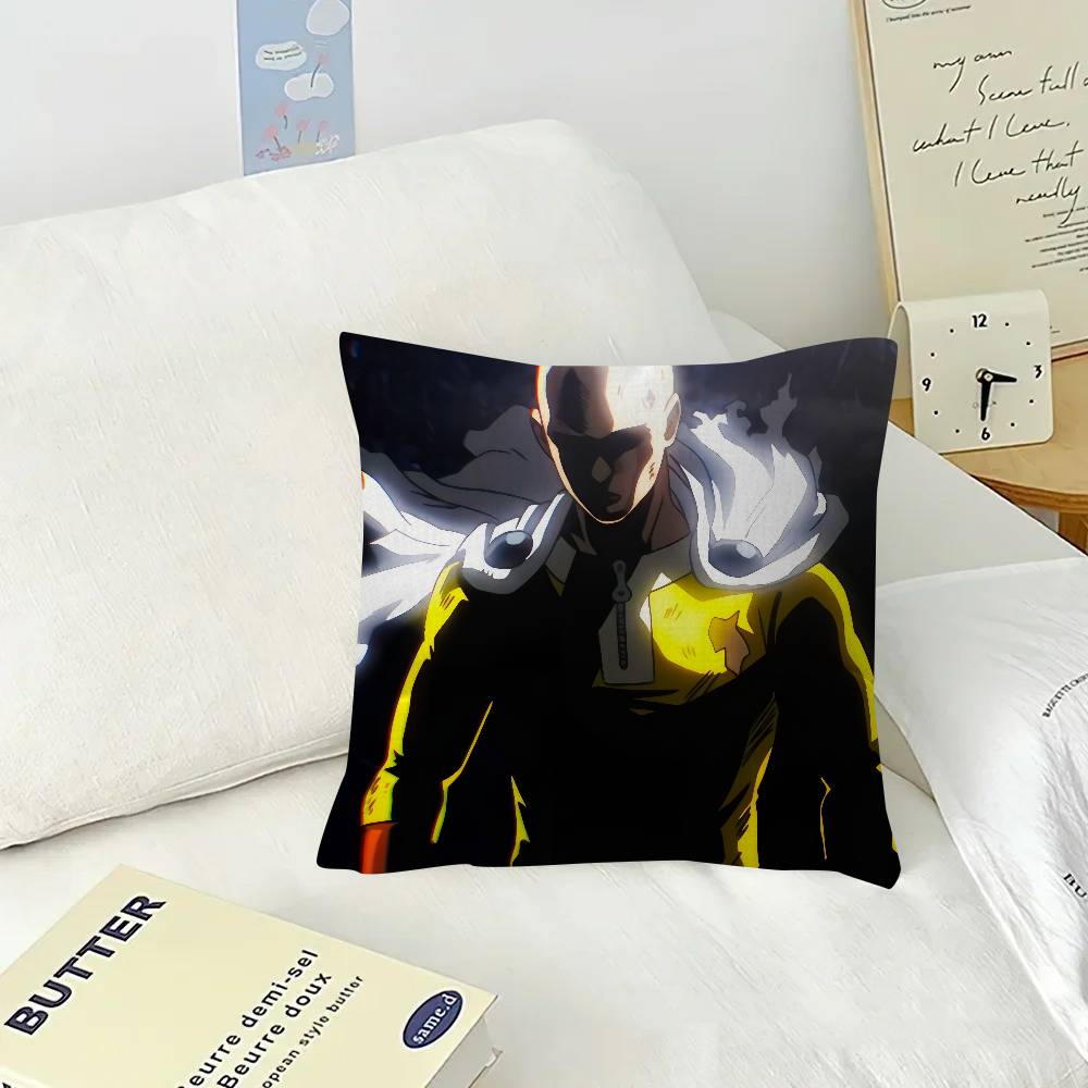 Anime One-Punch logo Man  Personalized Pillow Cover Kids Bedroom Wild Party Decor Pillowcase kid Birthday shower Gift
