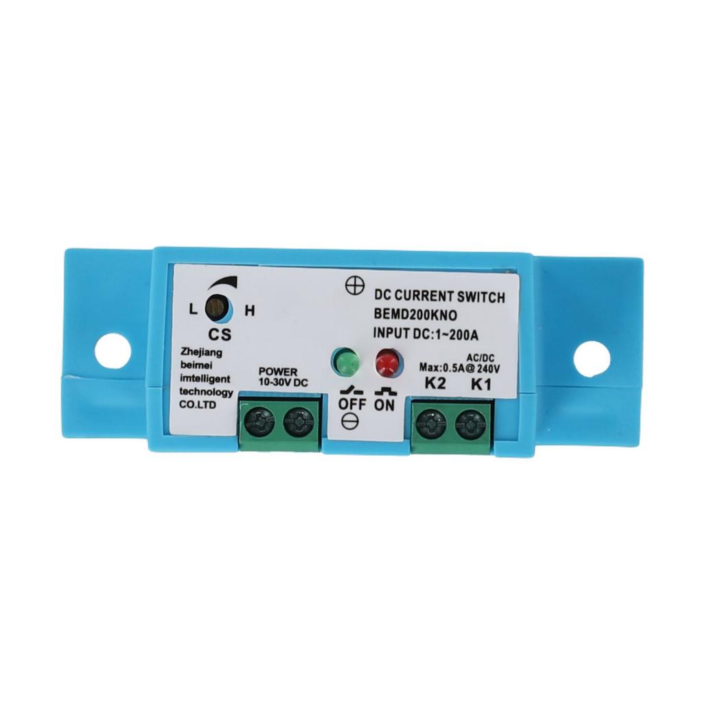 Innovative DC Sensor Relay with Perforated Isolation Type Design for Accurate Current Monitoring and Switching Signal Output