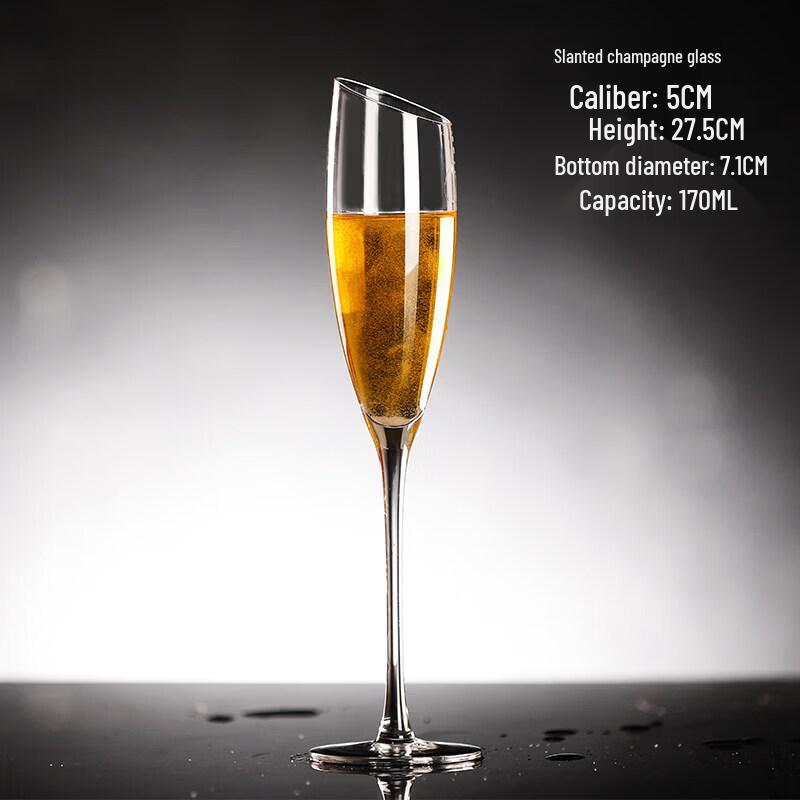 Star Crystal Champagne Flute Set