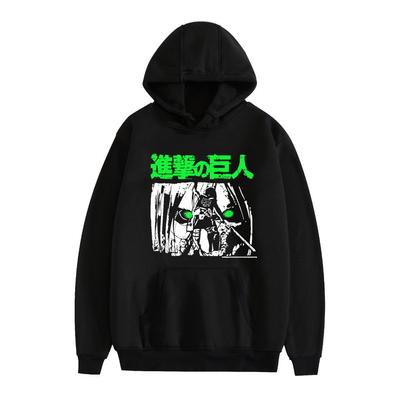 Unisex Attack On Titan Hoodie Sweatshirt Cartoon Printed Streetwear Hoodies for Couples Men Women