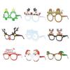 Kids Merry Christmas 3d Paper Glasses For Party Photo And Seasonal Event Decor