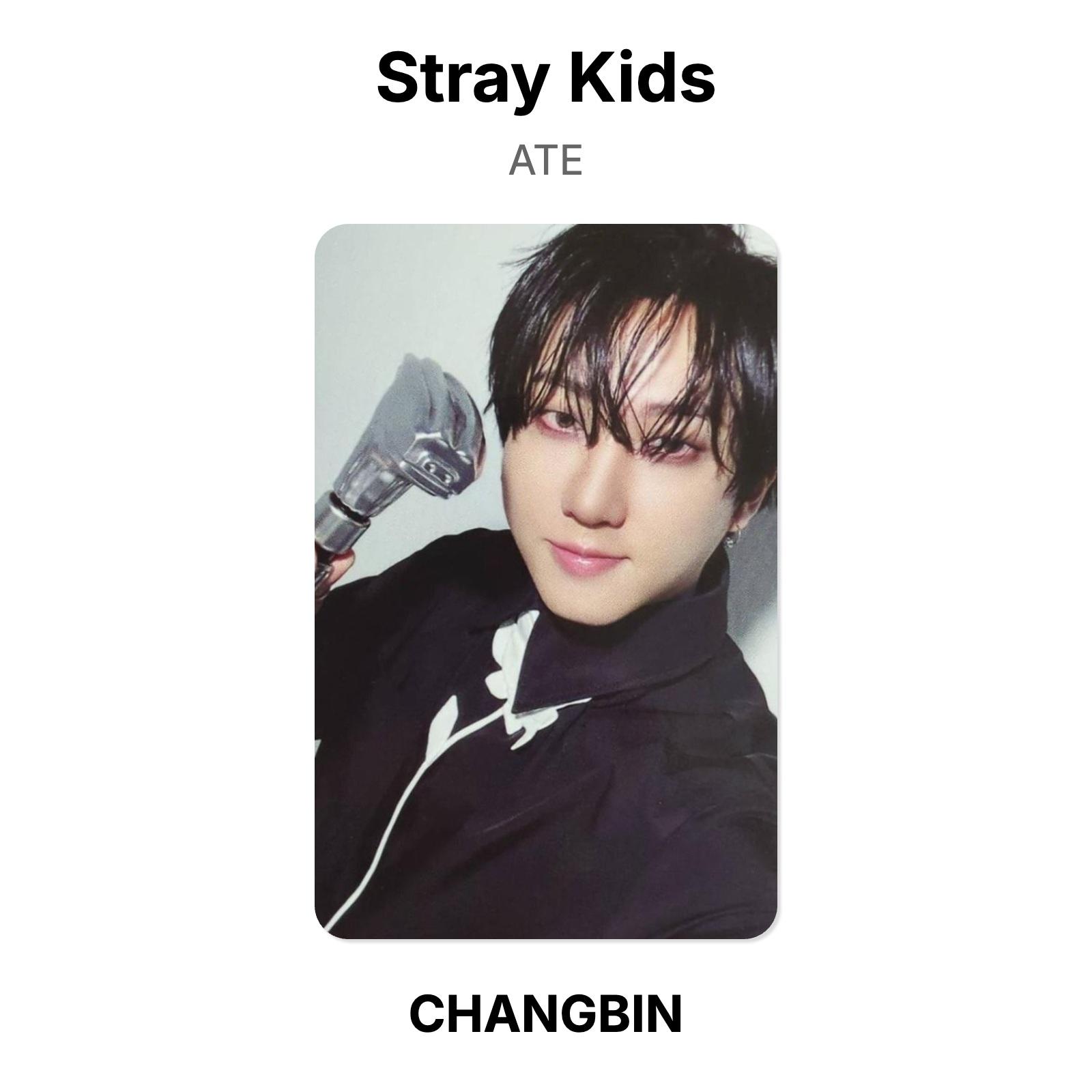 Официальная фотокарточка Stray Kids ATE CHANGBIN