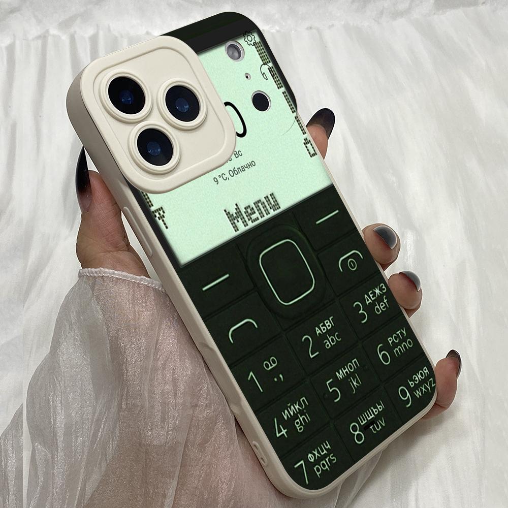 M332 Funny Retro Button Angel Eyes Soft Phone Case for iPhone Samsung Galaxy Xiaomi Rdemi Huawei Honor Infinix Realme OPPO Vivo All Model TPU Cases