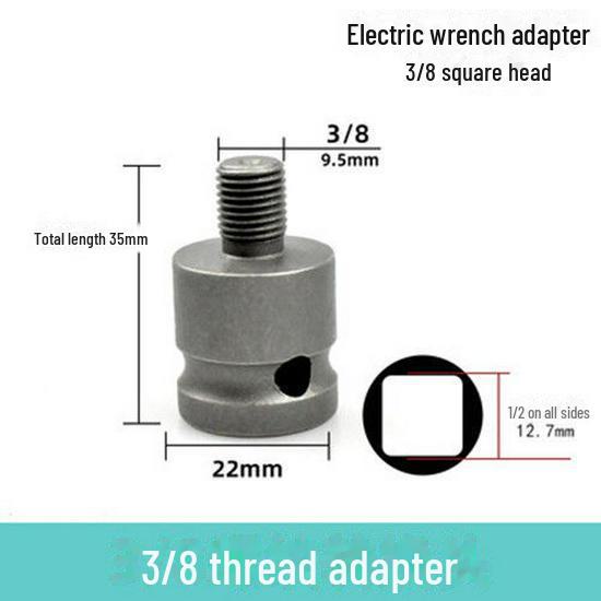 Electric Wrench Conversion: Drill Chuck Connector for Impact Drill and Electric Hammer