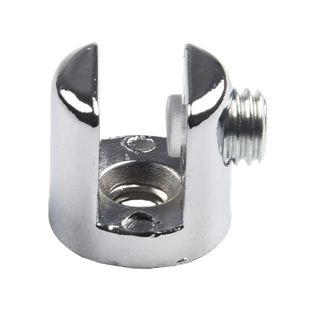Functional Decor Solution Glass Shelf Support Zinc Alloy Clamp Glass Clamp For Shelves Versatile Fit For 6-8mm Glass