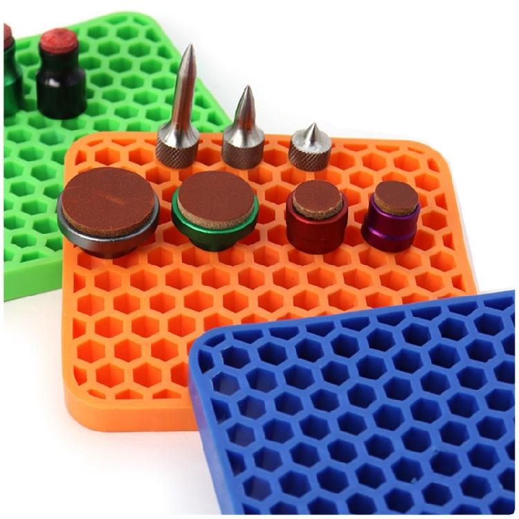 Silicone Storage Tray Dents Repair Tool Organizers Accessories Interchangeable Head Rack for Chuck Replacement Heads