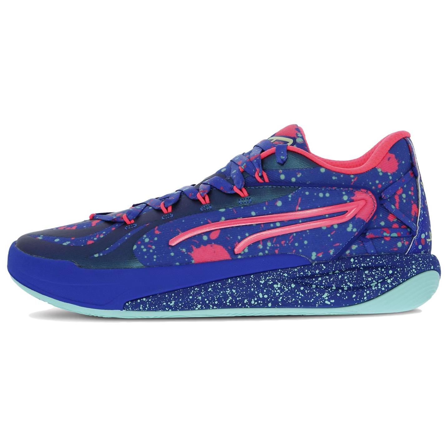 

Puma Stewie 4 Night Vision Unisex Sneakers Blue Vivid-Blue Electric-Peppermint 311497-01 42