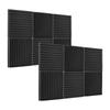 12pcs Pack Studio Foams Sound Insulation Foam Sound Absorbing Panels Soundproof Sponge 30 * 30 * 2.5cm  12 * 12 * 1in