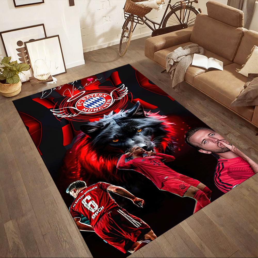 Champion Fc Bayern München Square rugs are a great choice for living rooms, bedrooms, home décor, and as gifts.