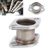 Extension Flange Corrosion Resistant Muffler Pipe Extension Flange Universal Vehicle Accessories Fit 2.5" Inner Diameter 2 Bolt Flange