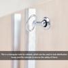 2 Sets Cabinet Triangle Lock with Keys Distribution Latch Drawer Door Locks Cabinets Toolbox