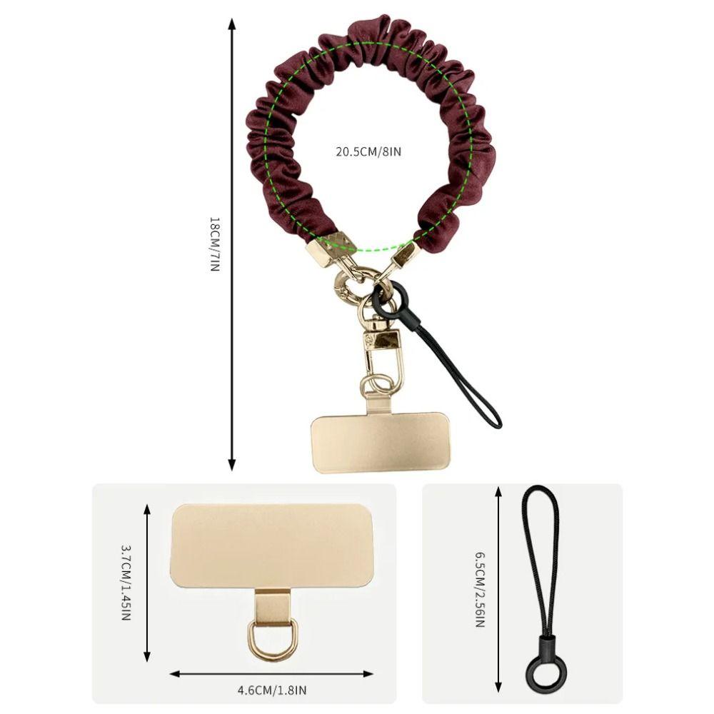 Creativity Anti-lost Mobile Phone Lanyard Universal Simple Mobile Phone Chain High Quality Metal Buckle Phone Wrist Straps