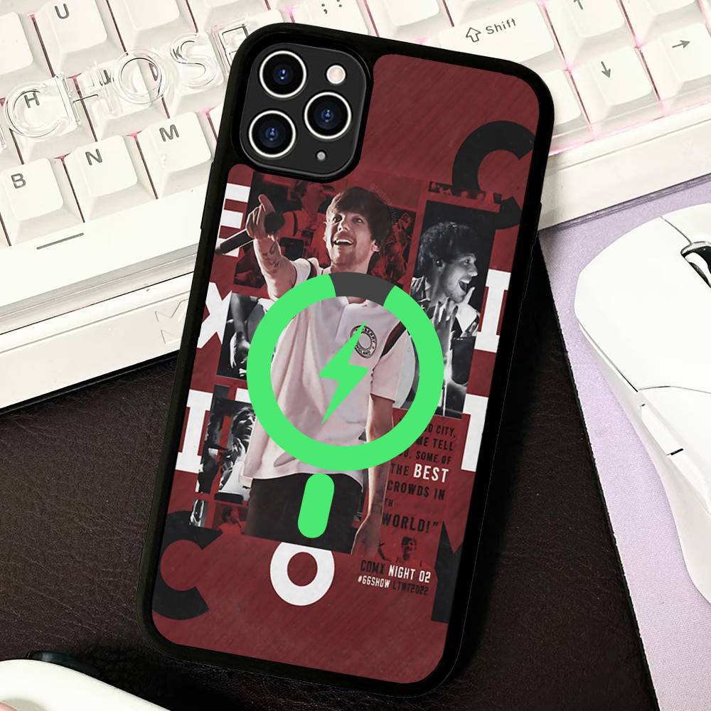 L-Luis M-Miguel Singer Magnetic For Magsafe Phone Case For IPhone 17 16 15 14 Plus 13 12 11 Pro Max Cover