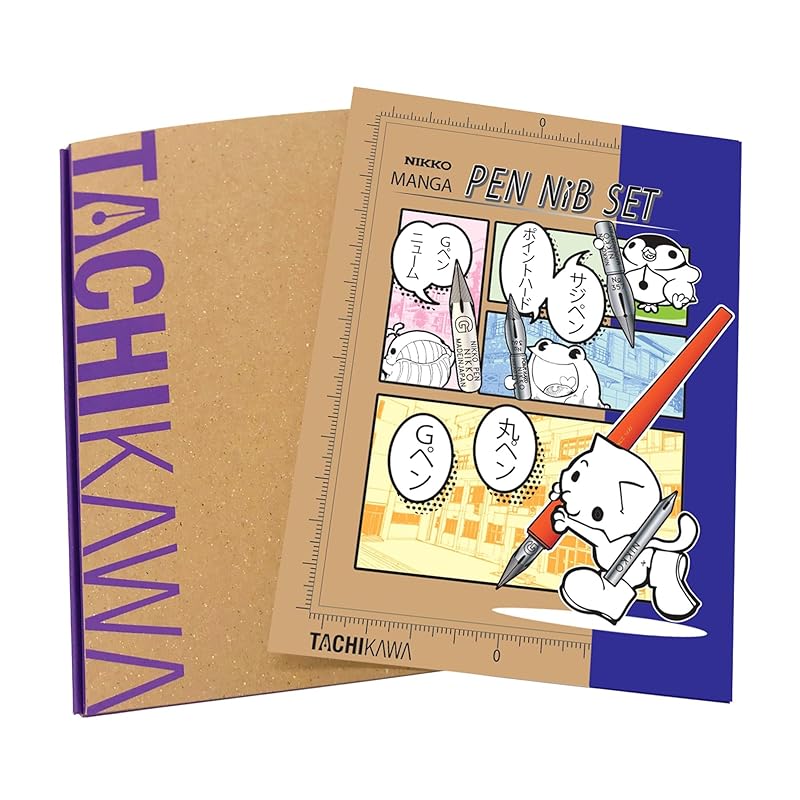 Tachikawa Pin Manufacturing Co., Ltd. Tachikawa Nikko Manga Pen Nib Set N-CPS