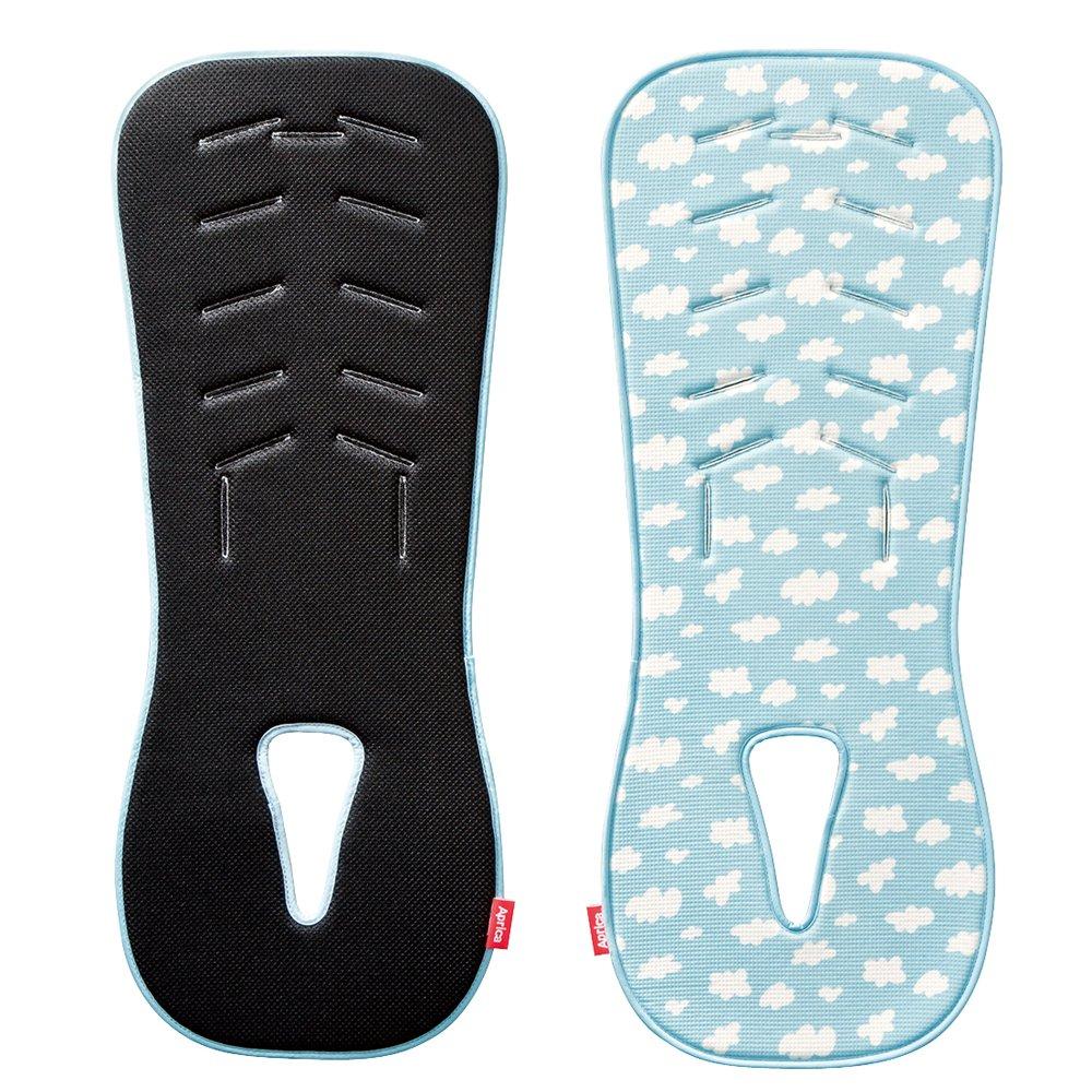 Aprica Sunny Sky Mat with Car and 98647 Sweat-Absorbing (Compatible Seats, Strollers, Hi-Low Beds)