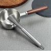 3pcs Stainless Steel Pan Brush Long Handle Strong Decontamination Convenient Fast Sink Stove Kitchen Accessories.