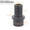 Conectores de UPVC de 16/20/32/40/50/63 mm Conector para Riego de Jardín Adaptador para Tubo Flexible Suave Accesorios para Tuberías de Agua
