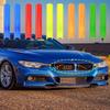 dsgur6 Front Grille Trim Strips Fit For BMW F31 G30 G38 G32 G12 G02 F26 G20 G28 F10 F15 F48 F39 G05 Car Exterior Decoration Accessories